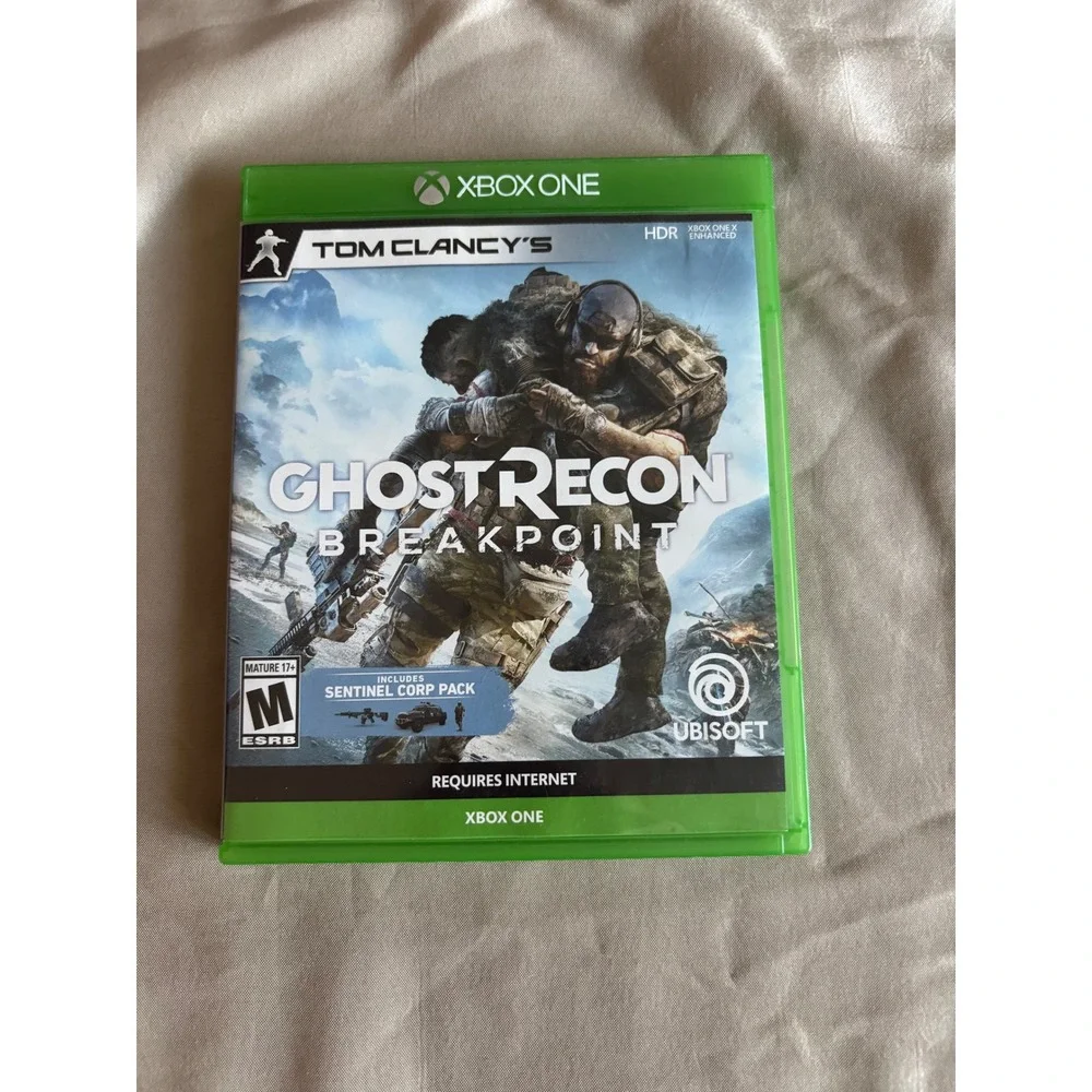 Tom Clancys Ghost Recon Breakpoint Xbox One Video Game Sentinel Corp Pack HDR